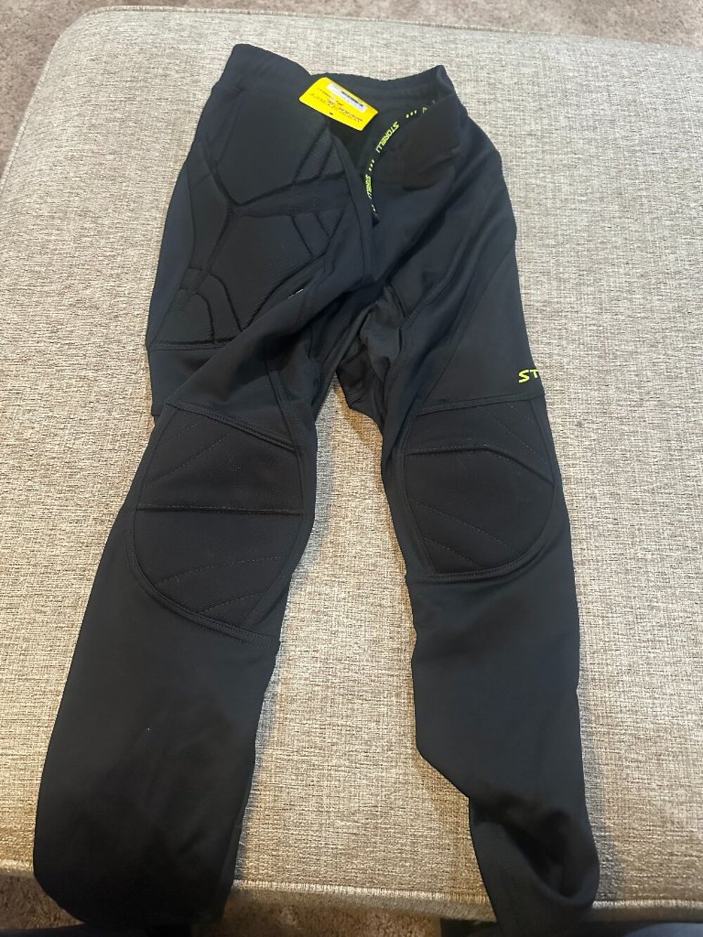 STORELLI EXO GOAL KEEPER LONG PANTS YOUTH MEDIUM BLACK